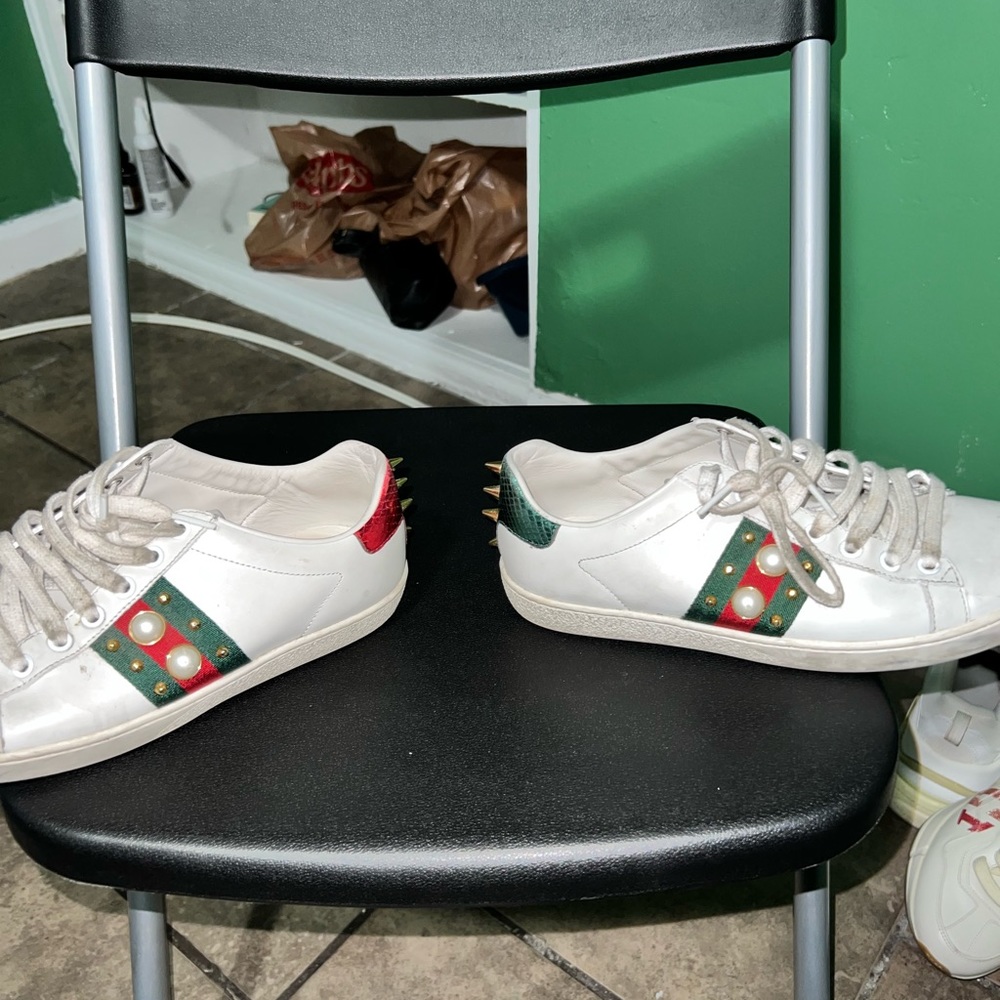 Gucci Canvas Shoes - Picture 3 of 11